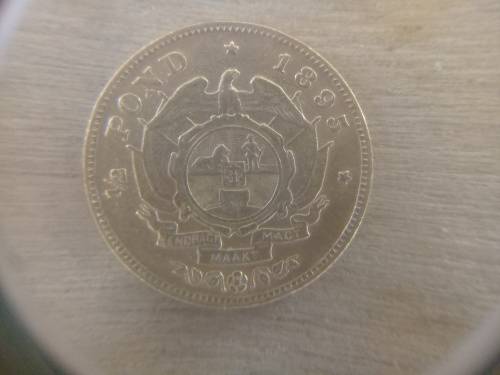 1895 GOLD HALF POND - MINTAGE : 134 974 - AU condition.